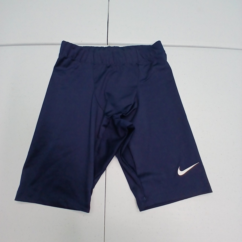 Nike Compression Shorts Small Navy Blue Dri-FIT Athletic Training Gym Base Layer